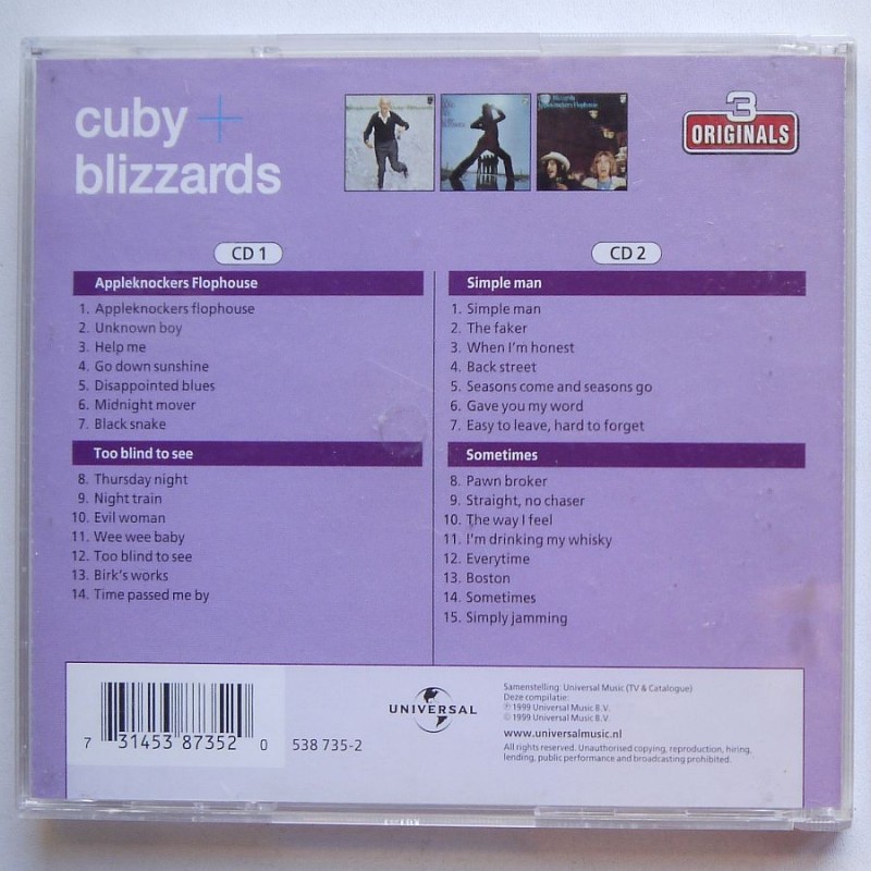 Cuby + Blizzards - 3 Orgilals