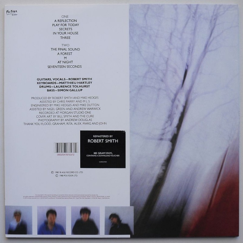 Cure, The - Seventeen Seconds