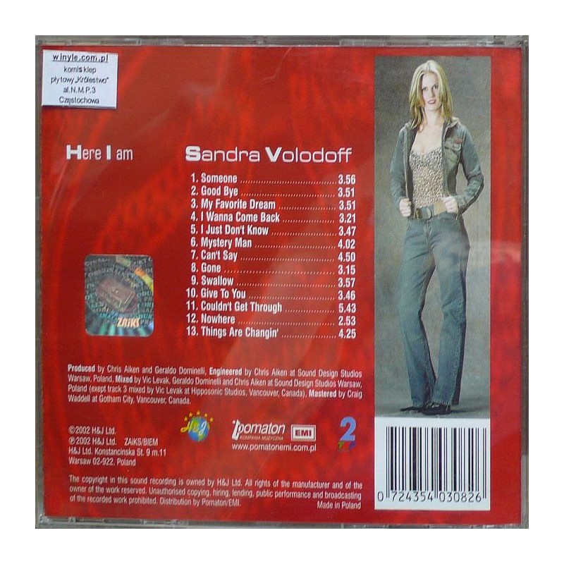 Sandra Volodorf - Here I am