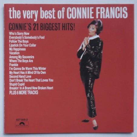 Connie Francis - The Very Best Of Connie Francis (Connie's 21 Biggest Hits!)