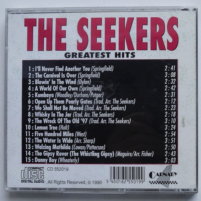 Seekers, The - Greatest Hits