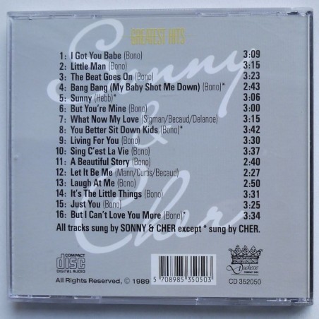 Sonny & Cher - Greatest Hits
