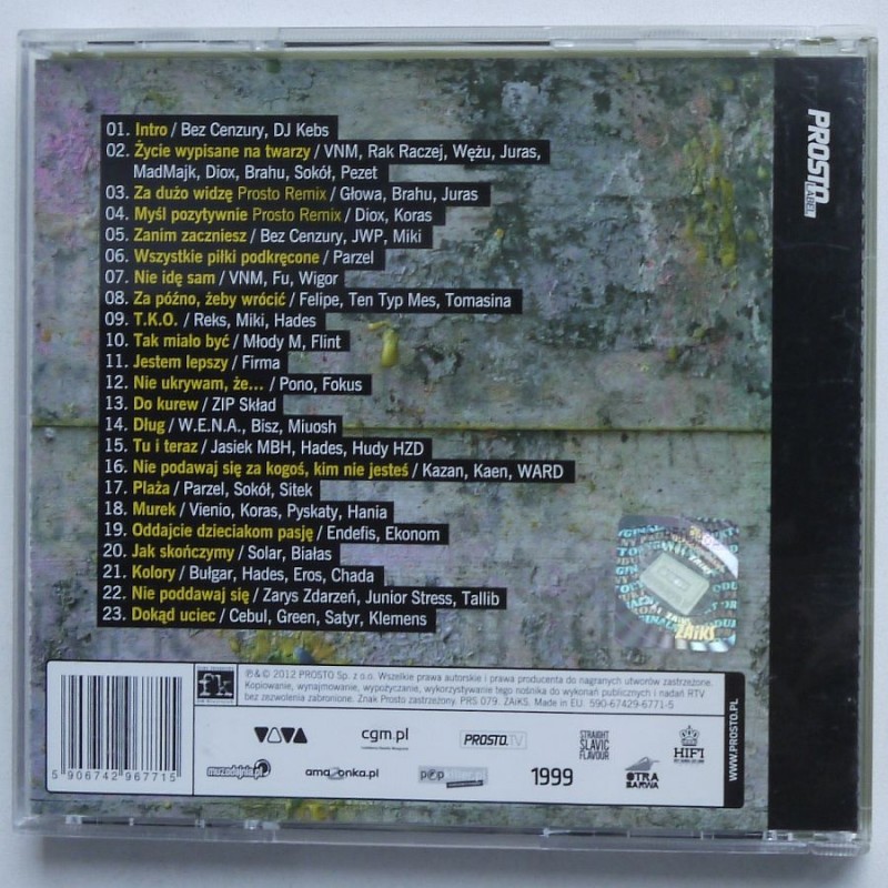 Składanka - Prosto Mixtape – Dj Kebs