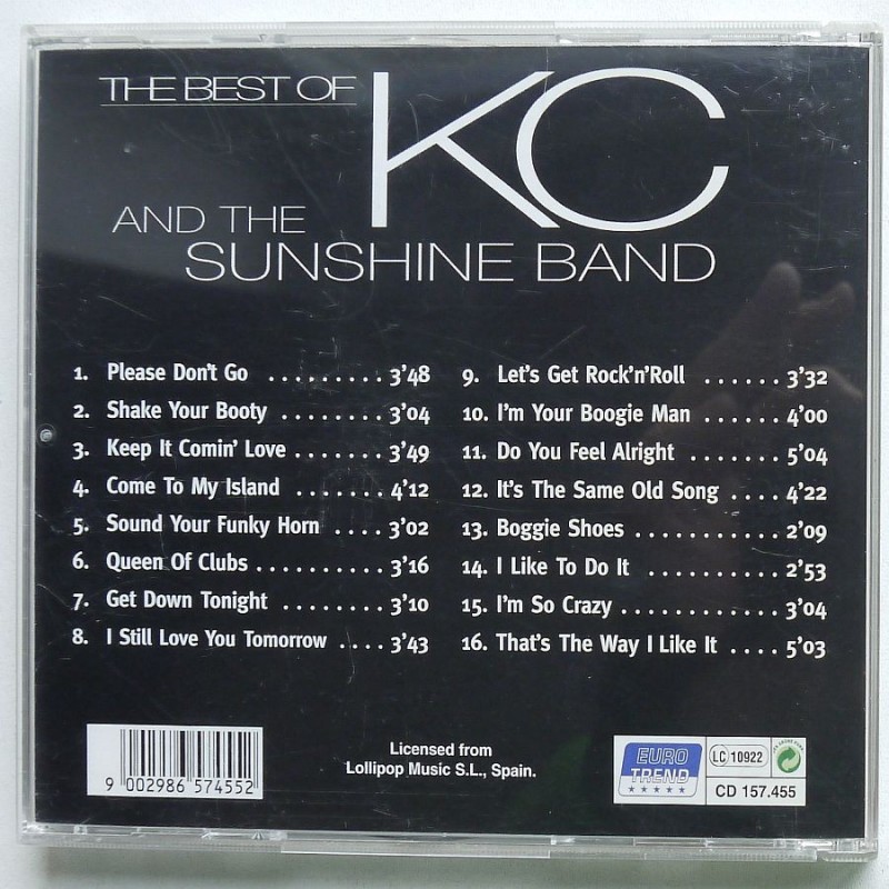 KC and the Synshine Band - The Best Of