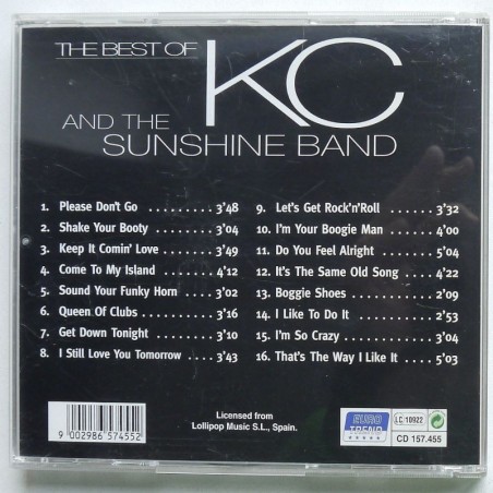 KC and the Synshine Band - The Best Of