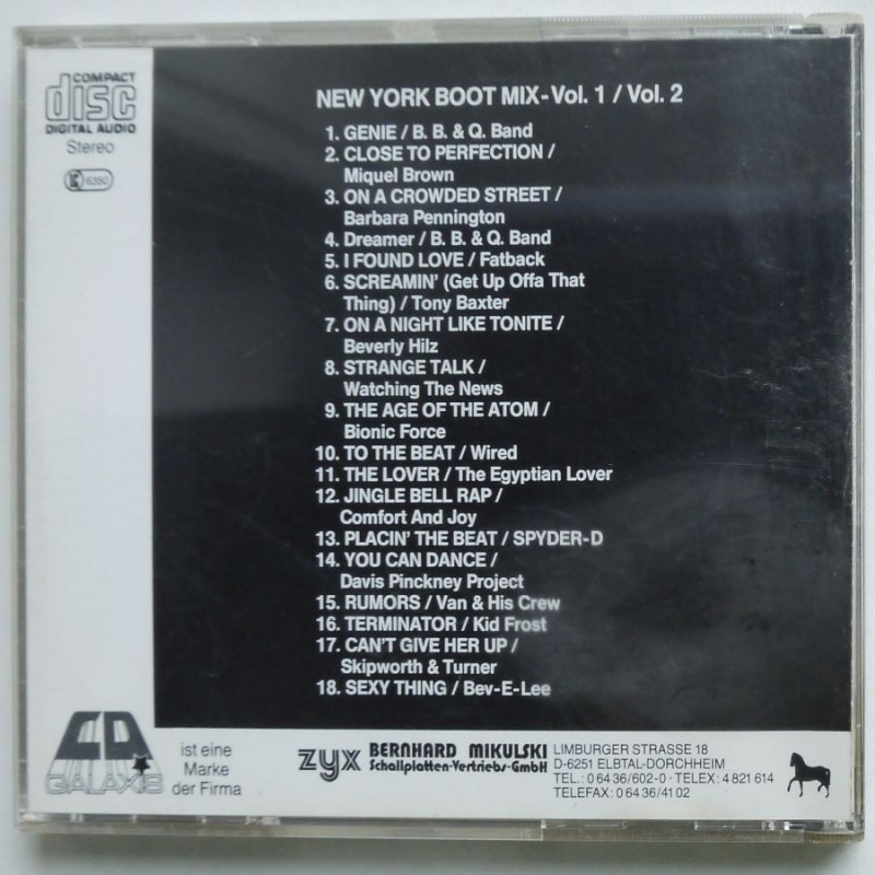 Składanka - New York Boot Mix vol. 1 & 2