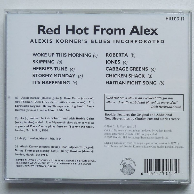 Alexis Korner's Blues Incorporated - Red Hot...