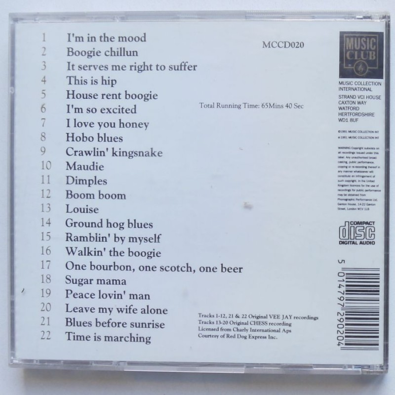 John Lee Hooker - The Best Of