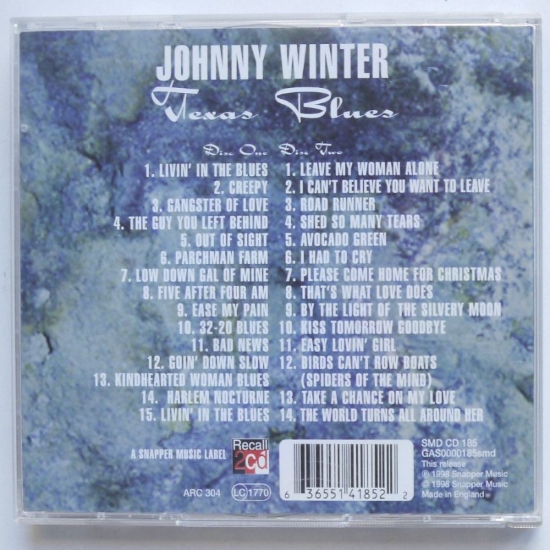 Johnny Winter - Texas Blues – The Early Years...