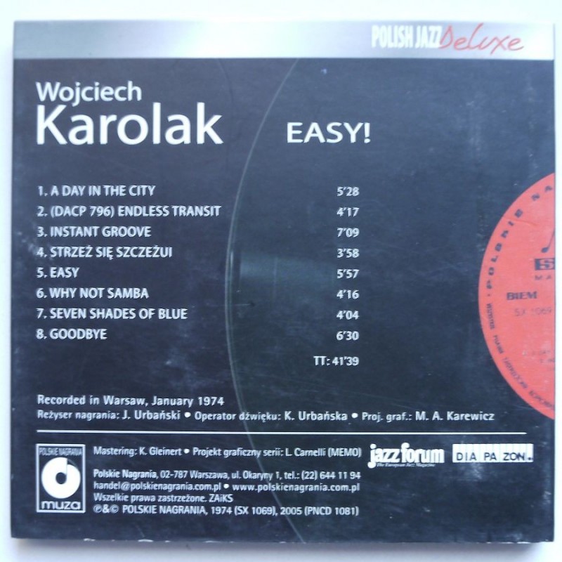 Karolak Wojciech - Easy!