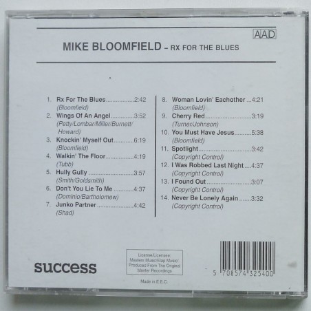 Mike Bloomfield - RX For The Blues