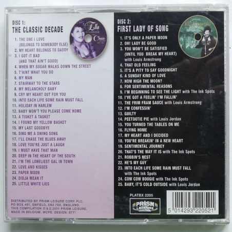 Ella Fitzgerald - 50 Orginal Recordings (2cd)