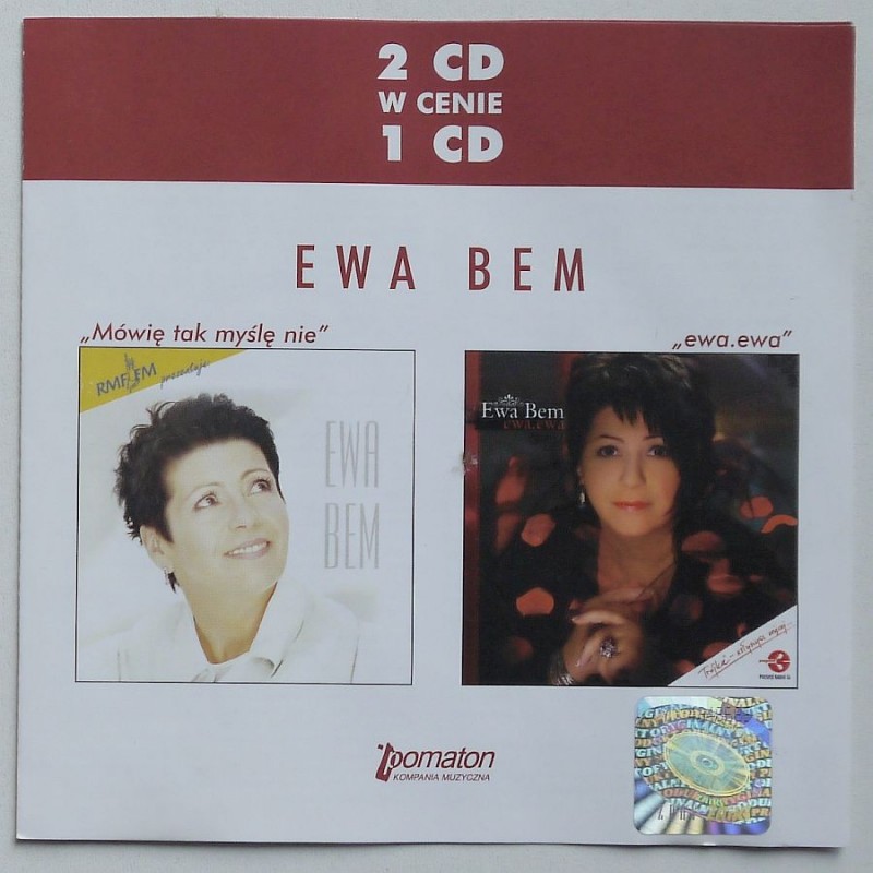 Bem Ewa  - Mówię tak myślę nie / ewa.ewa (2cd)