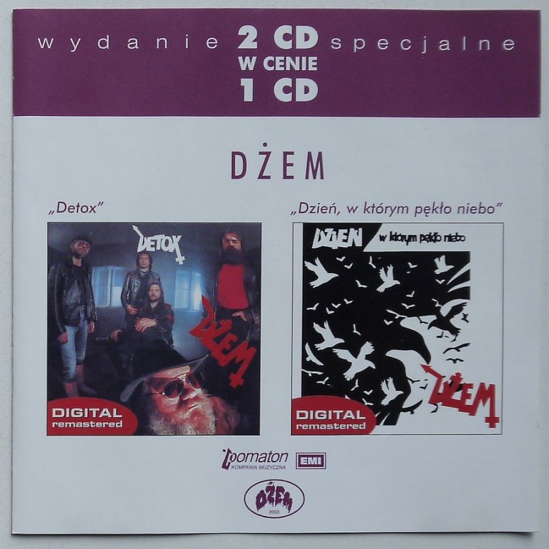 Dżem - Detox/Dzień w którym pękło niebo (2cd)