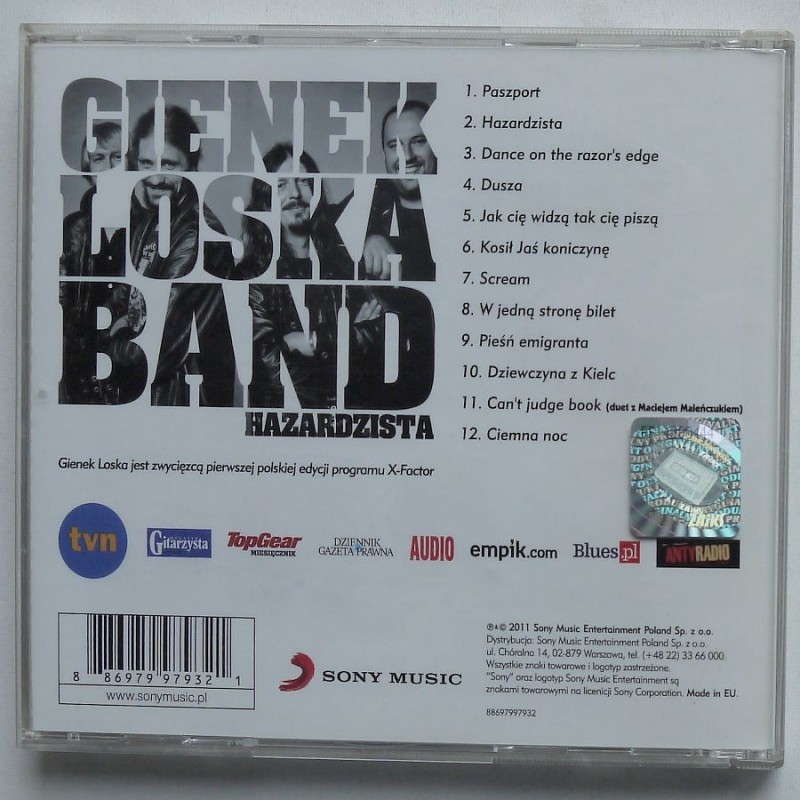 Gienek Loska Band - Hazardzista