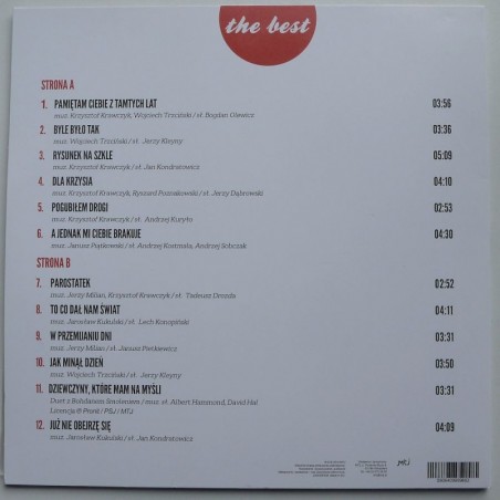 Krawczyk Krzysztof - The Best