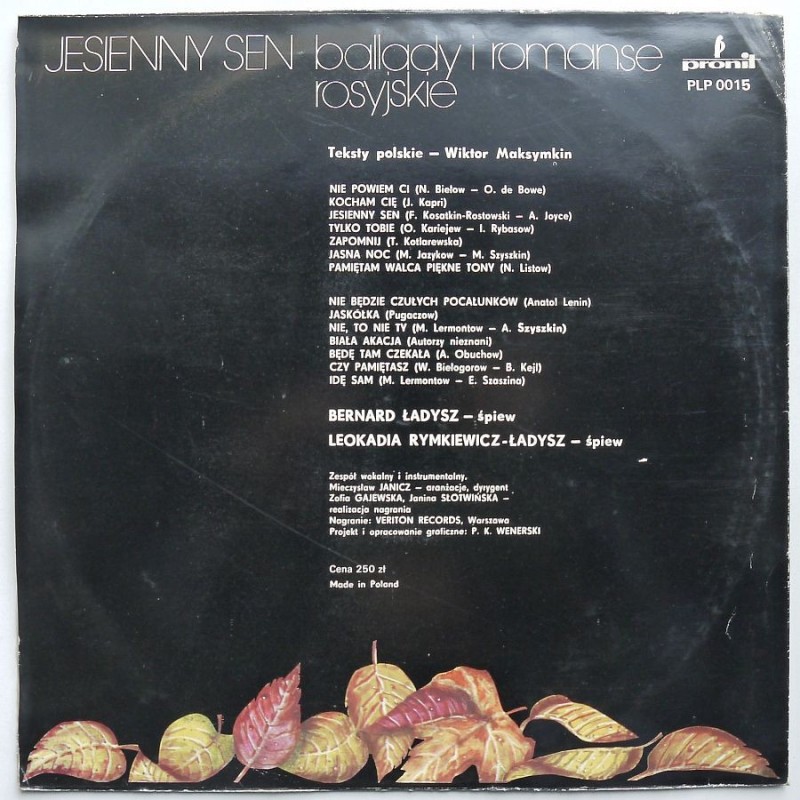 Ładysz Leokadia & Bernard - Jesienny Sen