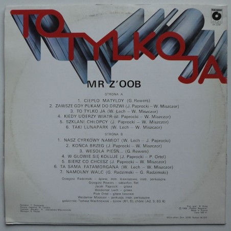 Mr. Z'oob - To tylko ja