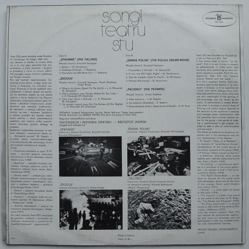 Składanka - Songi Teatru Stu