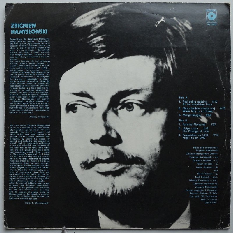 Namysłowski Zbigniew