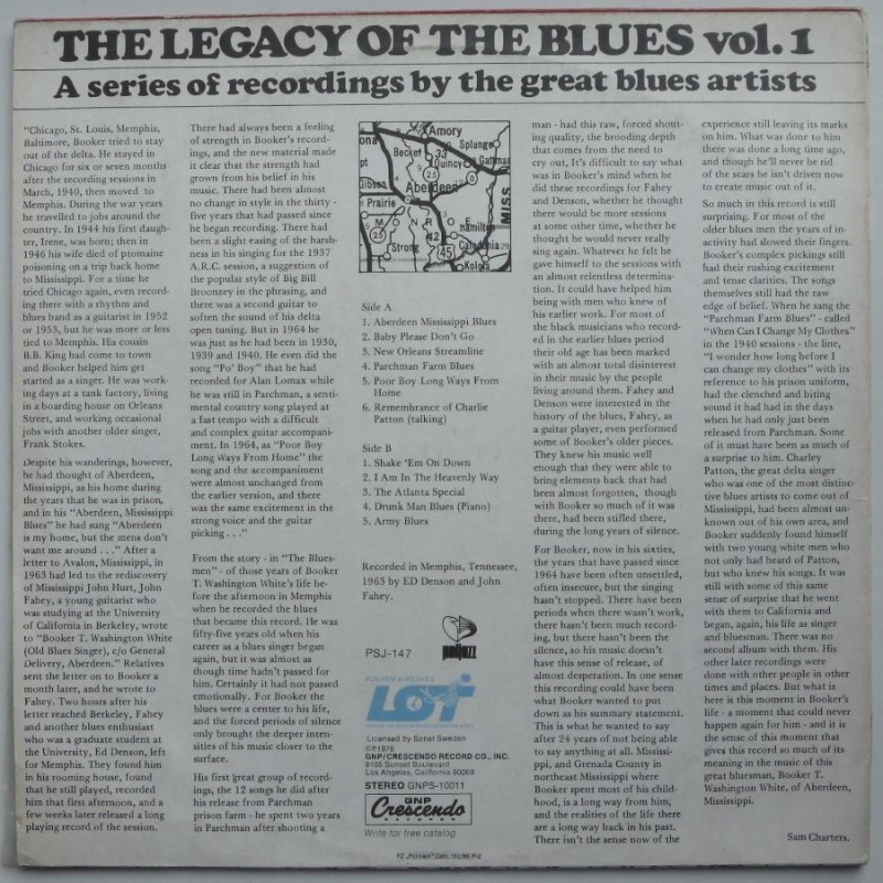 Bukka White - The Legacy of The Blues vol.1