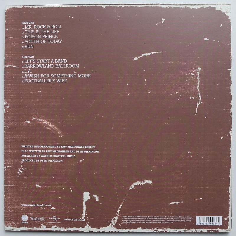 Amy MacDonald - This Is The Life