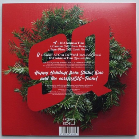 Status Quo - It’s Christmas Time (10’’)