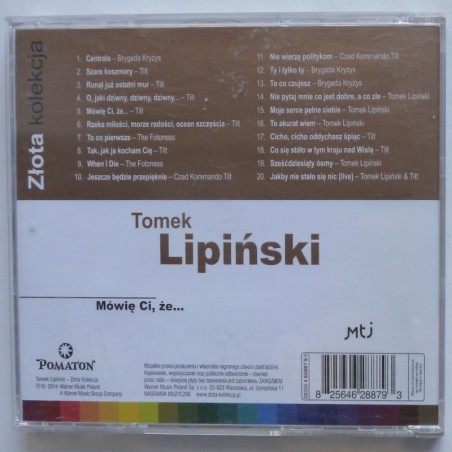 Lipiński Tomek - Mówię Ci, że…