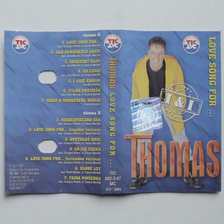 Thomas - Love Songs For…