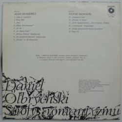 Juliusz Słowacki / Adam Mickiewicz - Daniel Olbrychski... 2