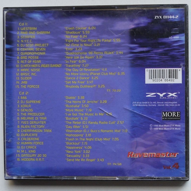 Składanka - Ravemaster (2cd)