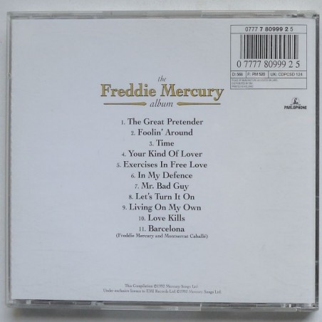 Fredie Mercury - The Album
