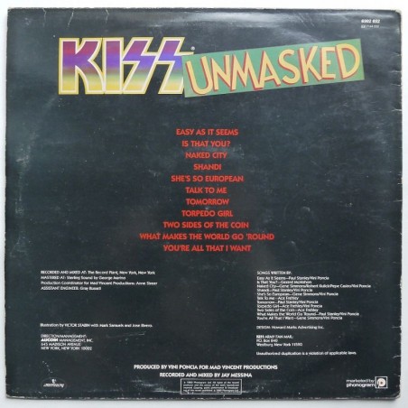 Kiss - Unmasked