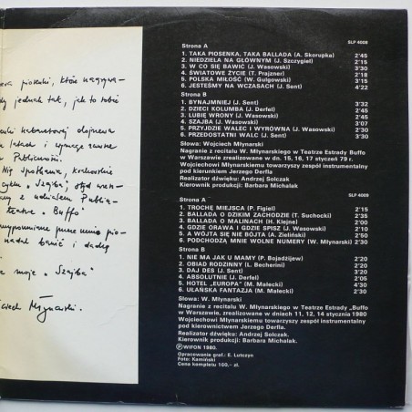 Młynarski Wojciech - Szajba (2lp)