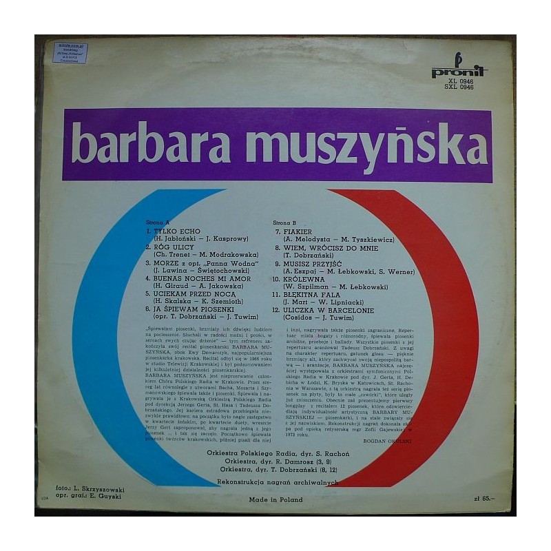 Muszyńska Barbara