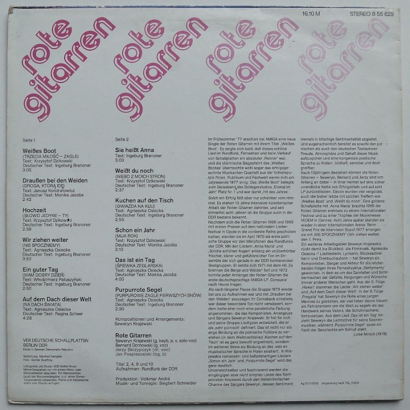 Czerwone Gitary (Rote Gitarren)