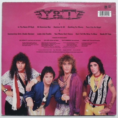 Y&T - Down For the Count