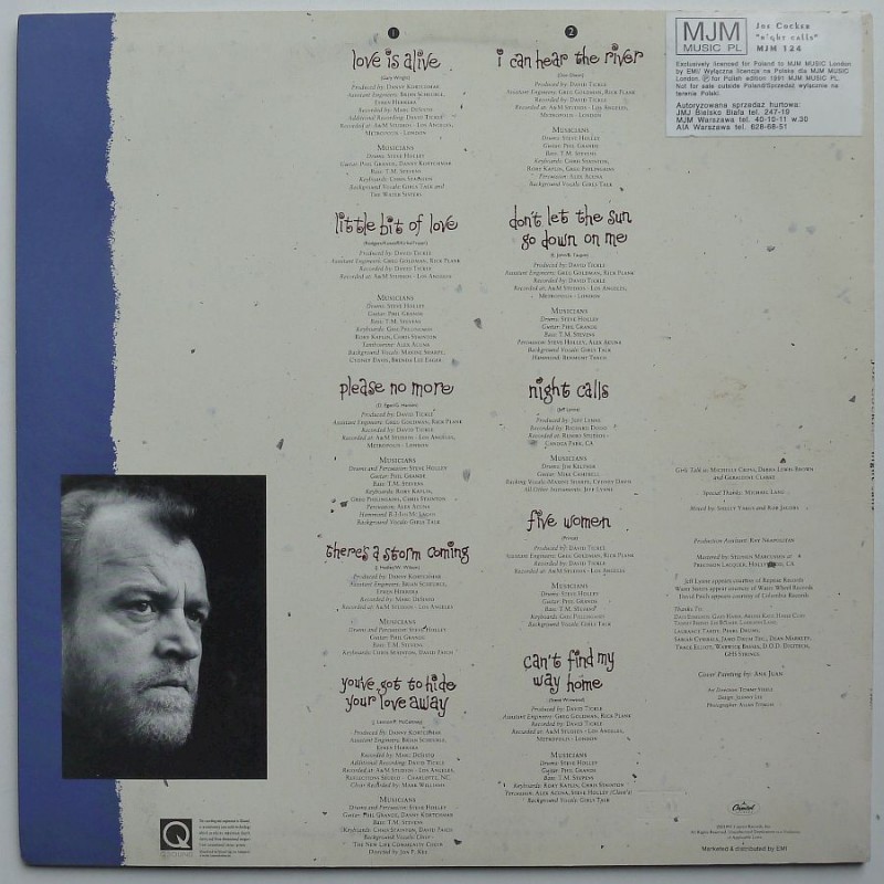 Joe Cocker - Night Calls