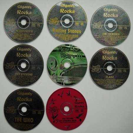 Składanka - Giganty Rocka (The Who, Slade, J.Hendrix, Cat Stevens, Rolling Stones,Aerosmith, Best of Party)