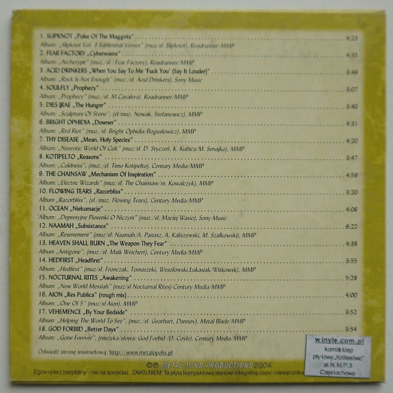 Składanka - Metal Hammer 5/2004