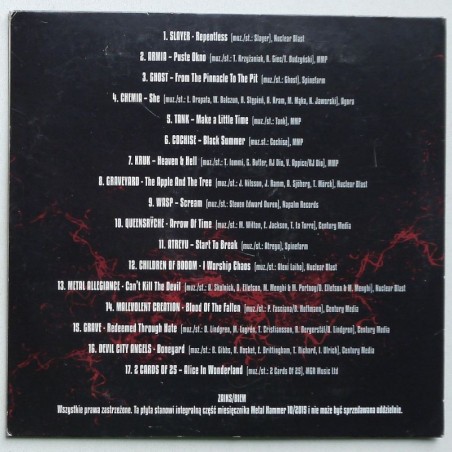 Składanka - Metal Hammer 10/2015