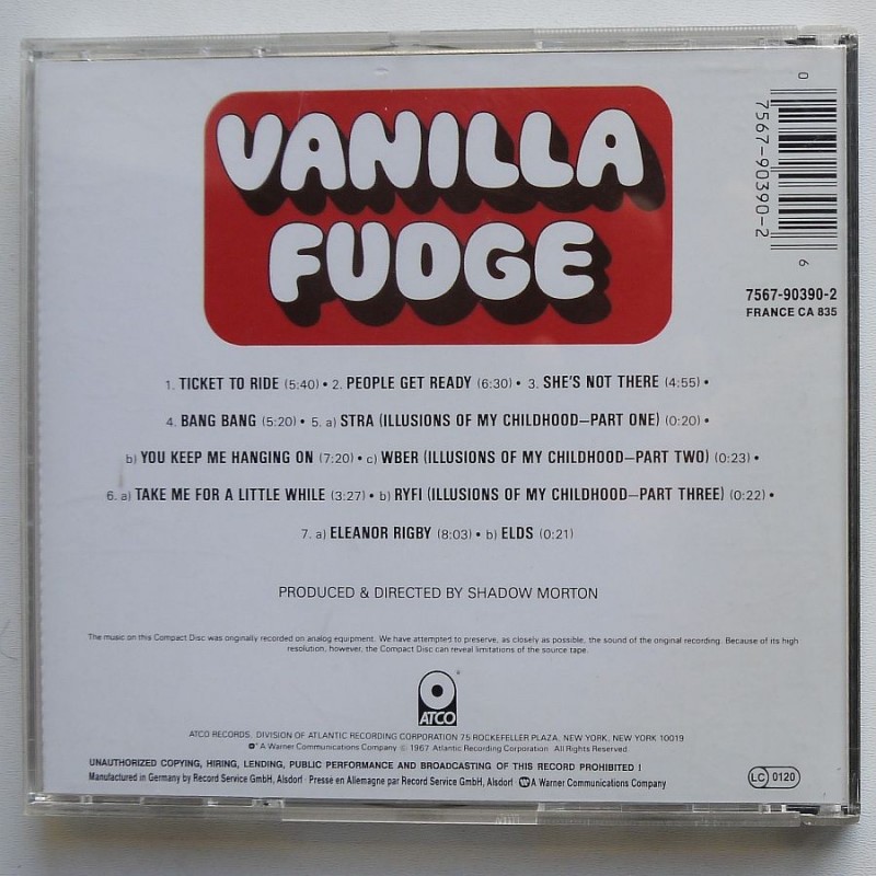 Vanilla Fudge - Vanilla Fudge