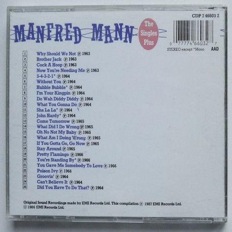 Manfred Mann - The Singles Plus