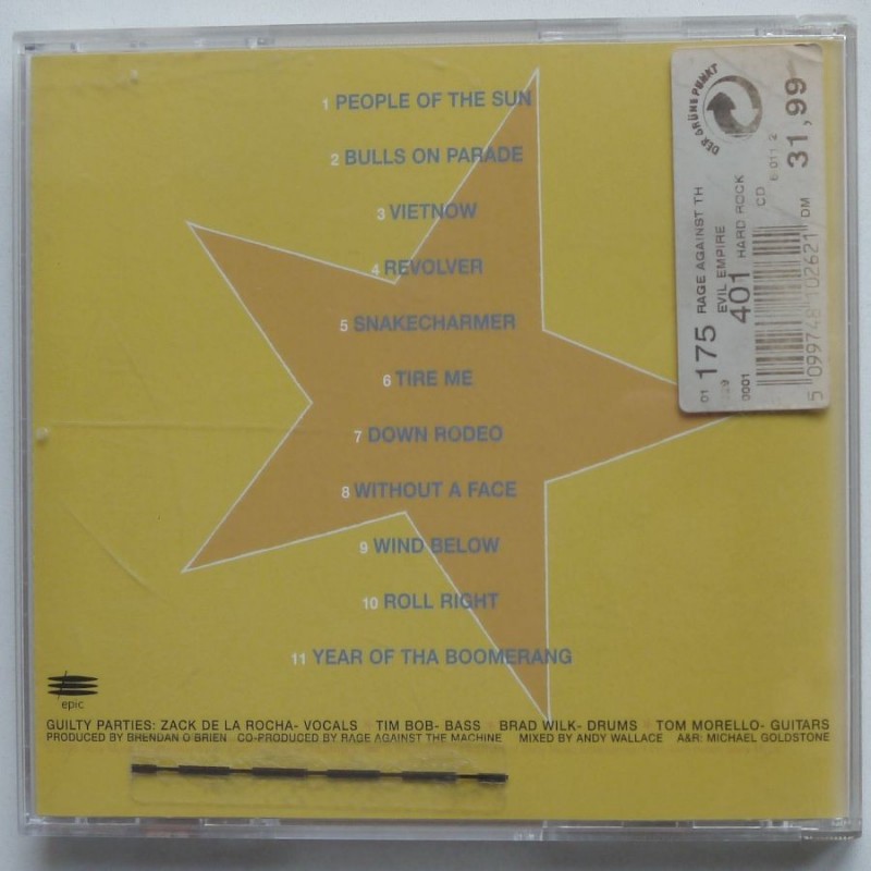 Rage Agaist The Machine - Evil Empire