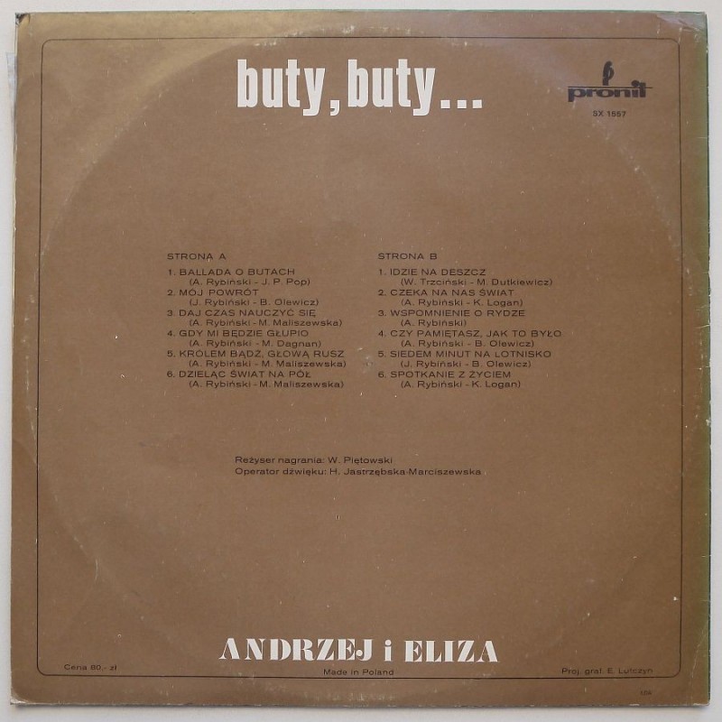 Andrzej i Eliza - Buty, buty...