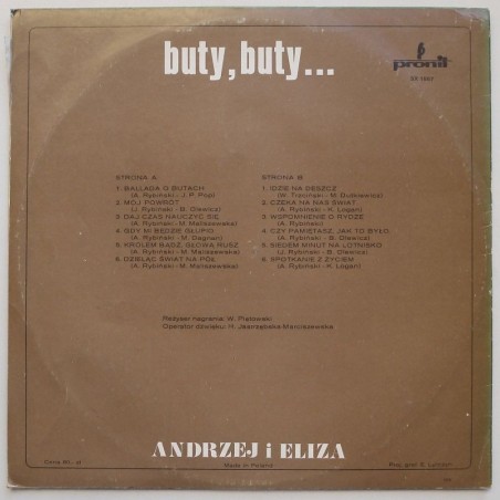 Andrzej i Eliza - Buty, buty...