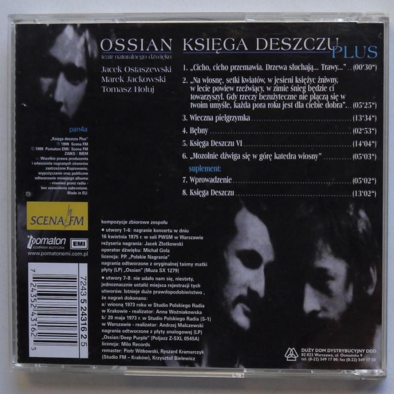 Ossian - Ksiega Deszczu Plus