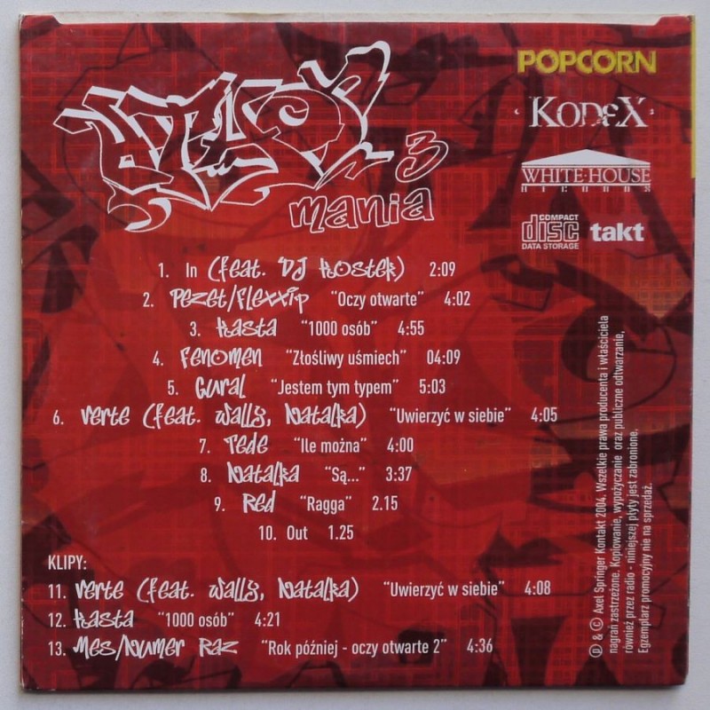 Składanka - Hip Hop Mania 3