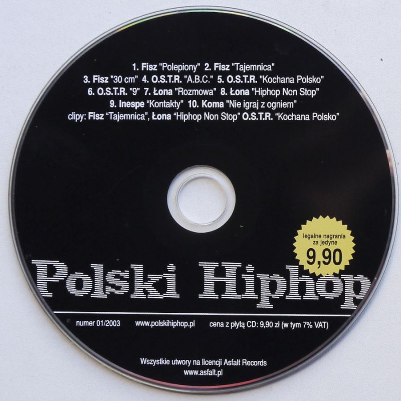 Składanka - Polski Hiphop 01/2003