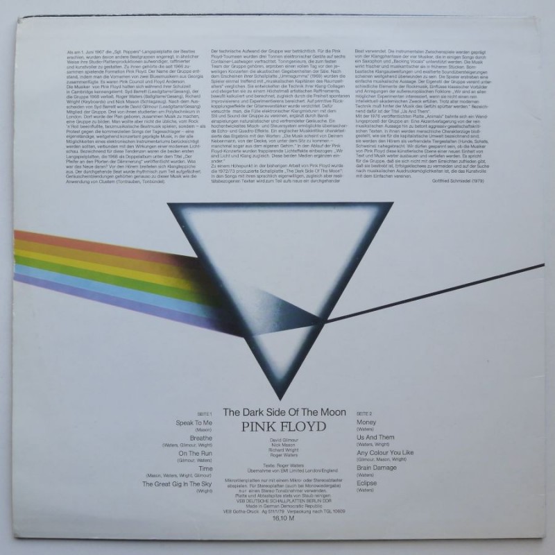 Pink Floyd - The Dark Side of the Moon